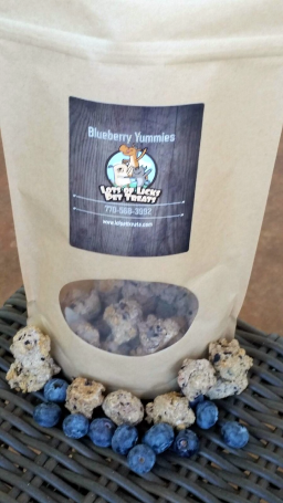 Dog Treats – Blueberry Yummies