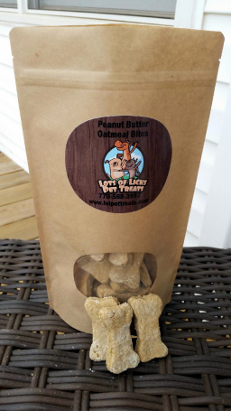 Dog Treats – Peanut Butter Oatmeal Treats