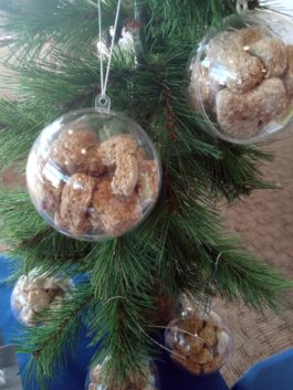 treat filled ornaments