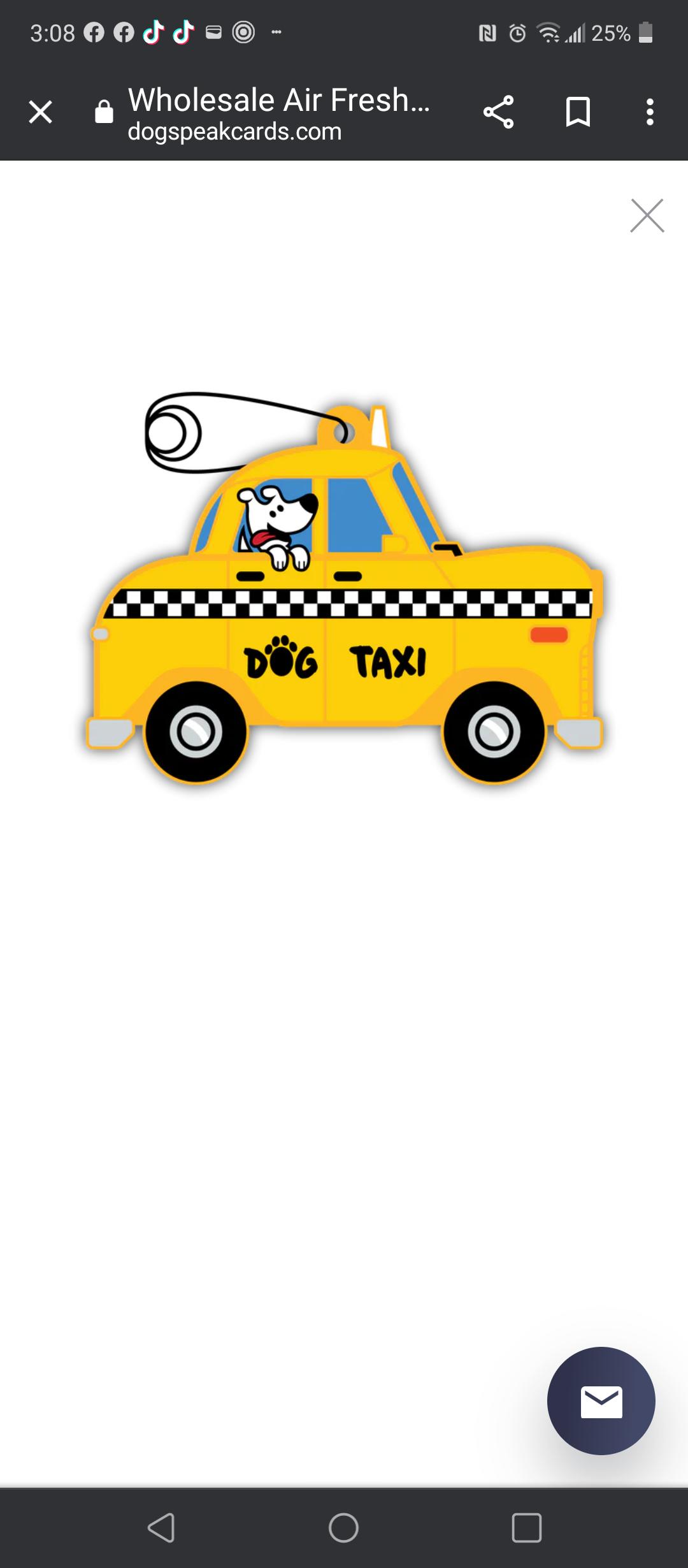 air freshener (dog taxi)