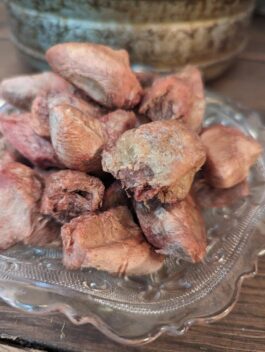 Freeze dried chicken hearts